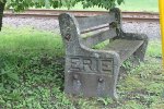 Original Erie RR bench